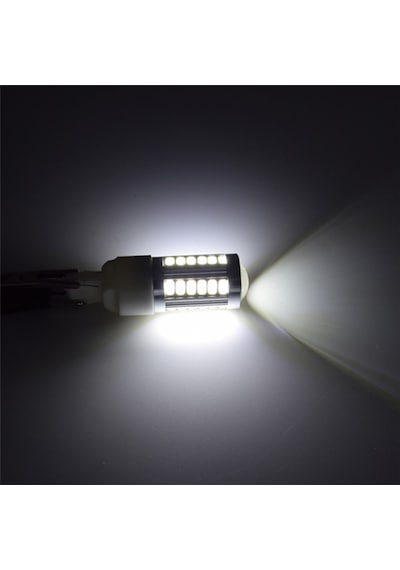 Beyaz Led 93 Sinyal Stop Ampul 33 Ledli 12v Tek Duy Düz Tırnak