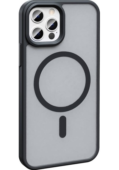 Apple Uyumlu iPhone 13 Pro Kılıf Magsafe Şarj Özellikli Mat Arka Yüzey Sio Kapak