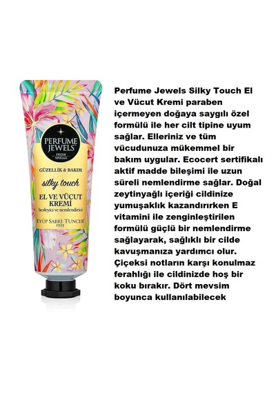 Eyüp Sabri Tuncer Parfume Jewels Serisi El Ve Vücut Kremleri 50 Ml X 4 Adet