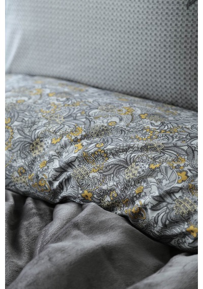 Çift Kişilik Antica Gray My Touch Nevresim Takımı Gri