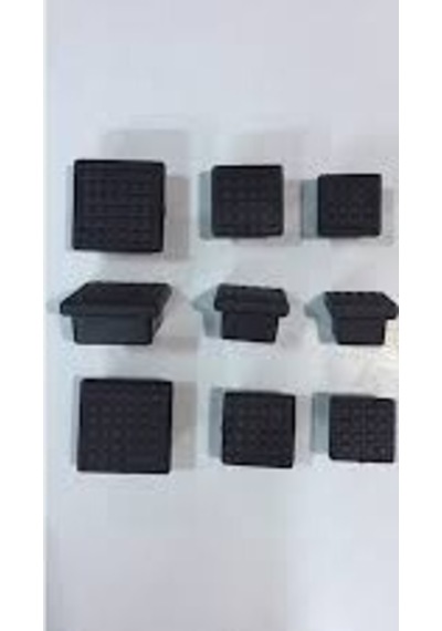 Dinç Plastik Tapa Profil Tapası Kare 10 Adet 80 MM x 80 MM
