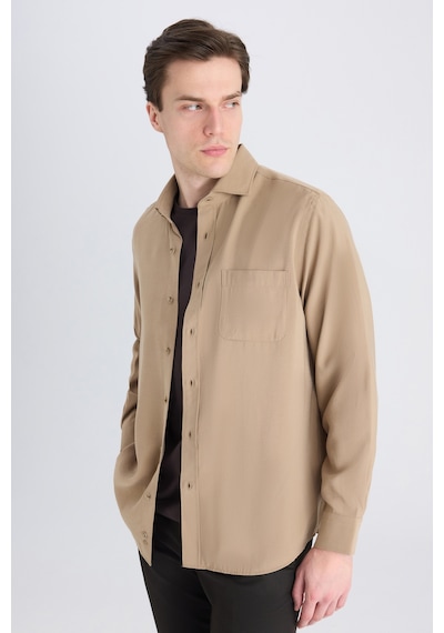 D'S Damat Ds Damat Comfort Vizon Düz Gömlek 5hc02kc01327m Çok Renkli