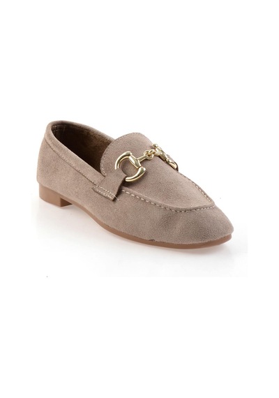 Vizon Kadın Loafer Ayakkabı K01688011002 Vizon
