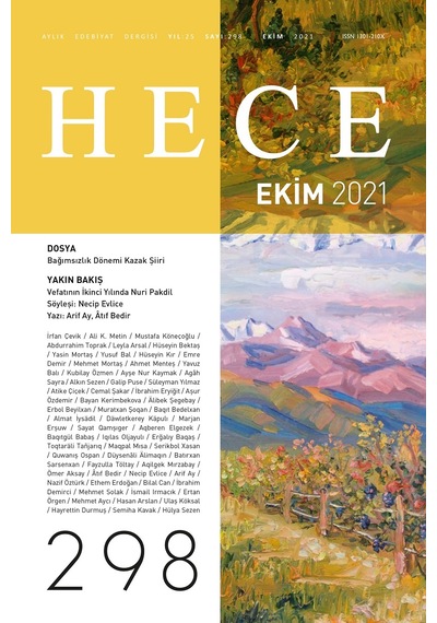 Hece 298.sayı Ekim 2021