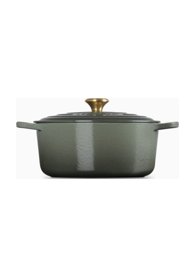 Le Creuset Yuvarlak Ikonik Lüks Döküm Tencere 28 Cm Haki