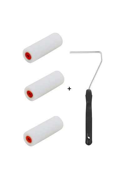 10 Cm Sünger Rulo 3 Adet + Sap
