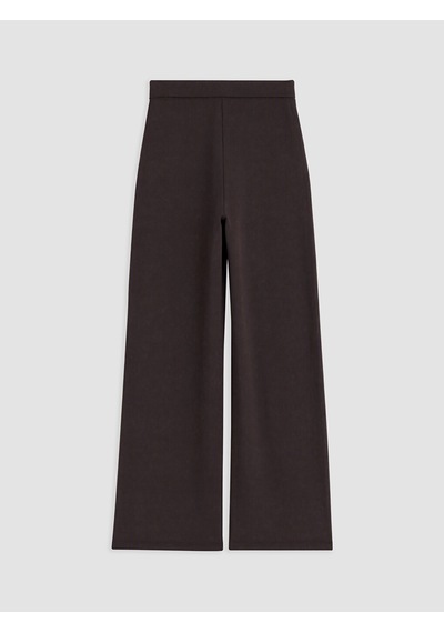 Lcw Everyday Kahverengi Loose Fit Kadın Pileli Kumaş Pantolon