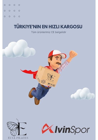 6 Mm Minderli Pilates Seti 12 Parça Evde Spor Ve Pilates Seti Pembe