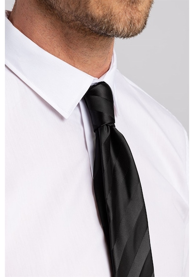 Tudors Slim Fit Uzun Kollu Pamuklu Kolay Ütü Erkek Beyaz Gömlek-860 Beyaz