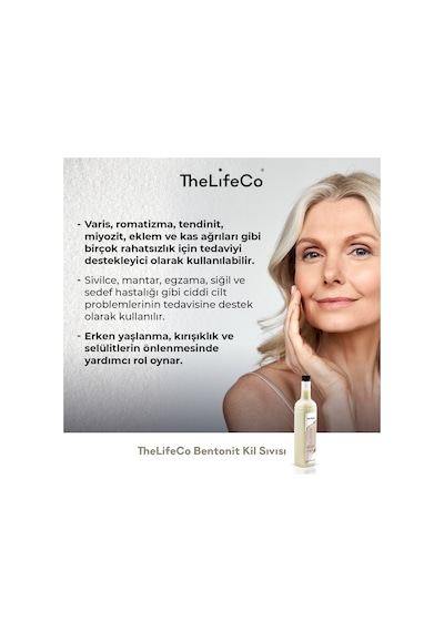 Thelifeco Bentonit Kili Sıvı Takviye Edici Gıda 500 ML