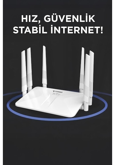 Torima WR50Q 2.4GHz 300Mbps Kablosuz  Wifi Router Beyaz