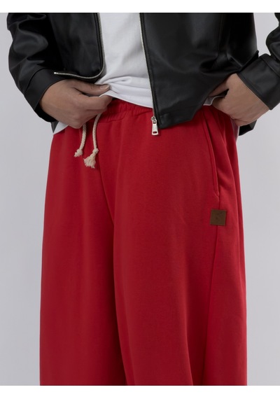 Cocopelli Kırmızı Oversize Baggy Erkek Pantolon Coc3415