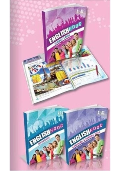 A1 A2 English Hood Stu.Book+Work Book+Grammar 3 Kitap Fatura-Yds