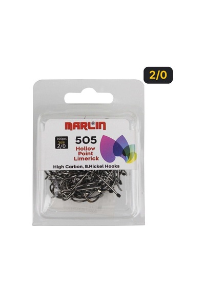 Marlin 505 Siyah Nikel Olta İğnesi 2/0