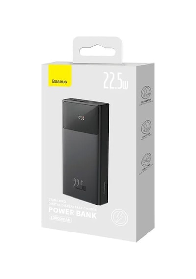 Baseus Star-Lord 30000 mAh 22.5W Digital Display Powerbank Hızlı