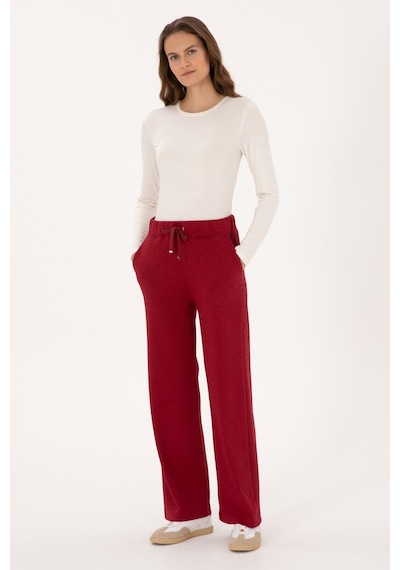 U.s. Polo Assn. Kadın Bordo Eşofman Altı 50309056-vr014 Bordo