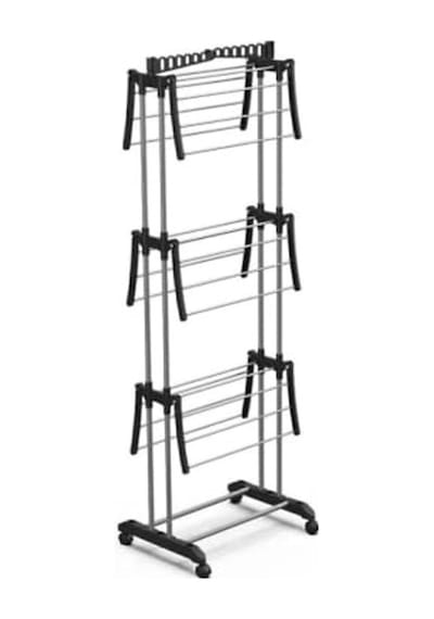 Triplex Tasarımlı Katlanabilir Kurutmalık, Yer Tasarrufu Sağlayan Model 40 x 19