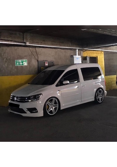 Vw Volkswagen Caddy Ön Tampon Eki Karlık Boyasız 2015-2020