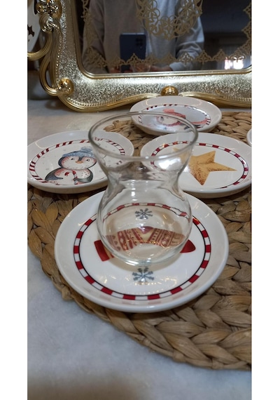 Çerezlik Yılbaşı 10 Cm 6 Lı Çok Renkli