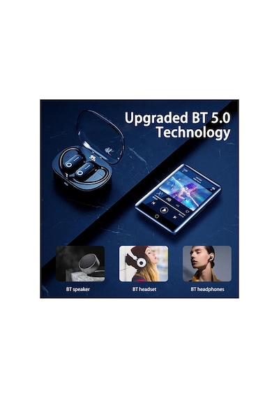1041mp 8gb Dahili Hafızalı Dokunmatik Ekranlı Mp3 Mp4 Player Bluetooth Lu Fm Radyolu Müzik Çalar