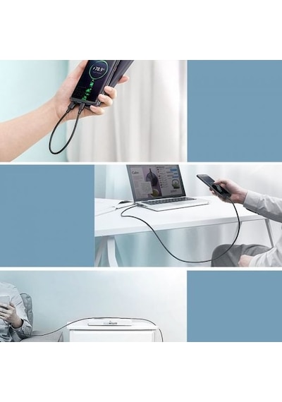 Ugreen Usb Type-C Şarj Ve Data Kablosu-50 Cm