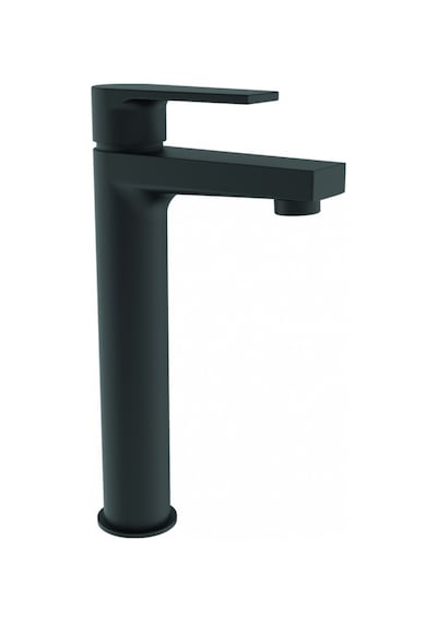 Creavit Sharp Uzun Lavabo Armatürü Siyah Bt.sr6500s