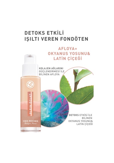 Yves Rocher Etkili Işıltı Veren Fondöten- Bej 050- 30 Ml-63154
