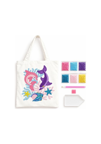 5d Elmas Taş İşlemeli Bez Çanta 30x35cm, Diamond Painting Tote Bag Gwddx19479, Elmas Boyama Bez Çanta Hobi Kiti, Taşlı Omuz Çantası Seti