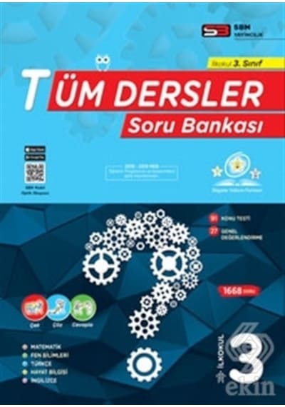 İlkokul 3. Sınıf Tüm Dersler Soru Bankası/Kolektif