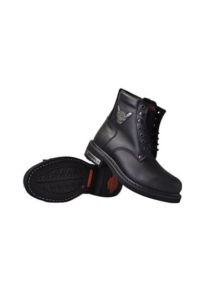 Harley Davidson HARLEY DAVIDSON GIBSON YAĞLI DERİ BOT Siyah