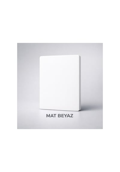 Mdf Livorno Tv Ünitesi - Mat Beyaz - 300 Cm Beyaz