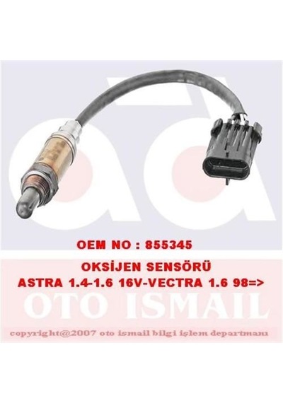 BOSCH 258005055 OKSİJEN SENSÖRÜ ASTRA VECTRA 1.6 16V