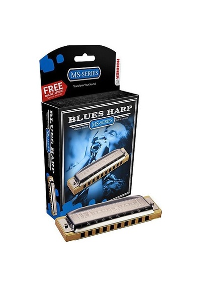Hohner Blues Harp Ms Serisi Mızıka la Bemol Majör