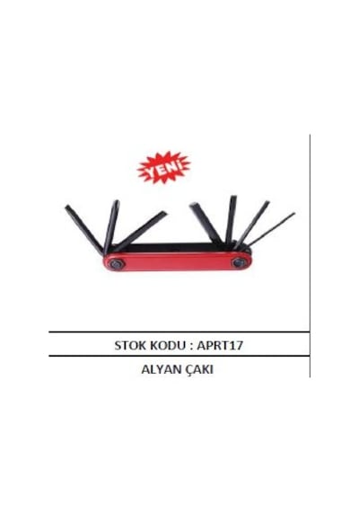 Alyan Çakı Seti Kırmızı Portatif Taşınabilir Ergonomik Model Gri - Siyah