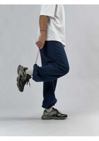 Cocopelli Paça Ayarlamalı Regular Lacivert Erkek Jogger Pantolon Coc3567