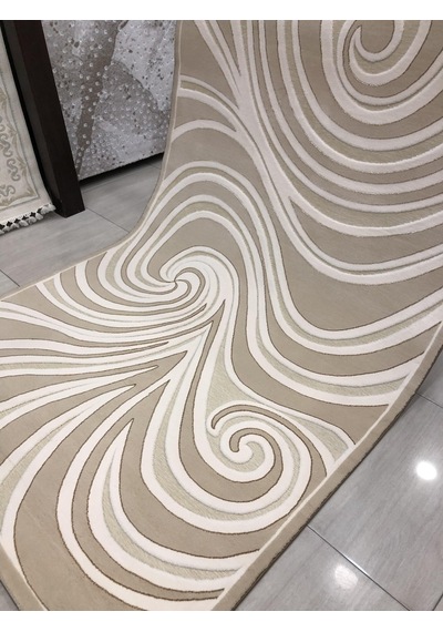 Saray Halı 3B 11258 R Krem 150X230 Bej 4 M2 Halı !
