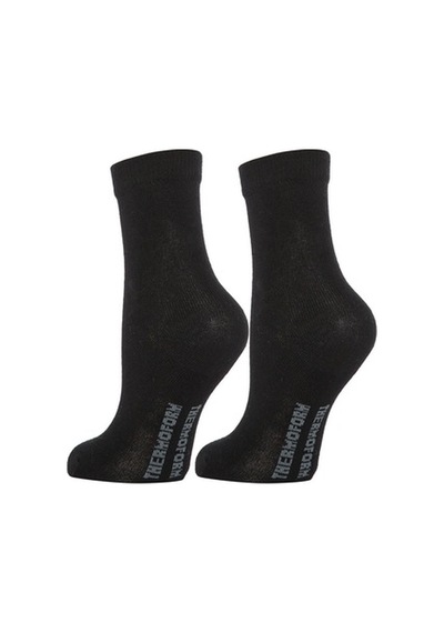 Thermoform Bambu Çocuk Çorap Siyah