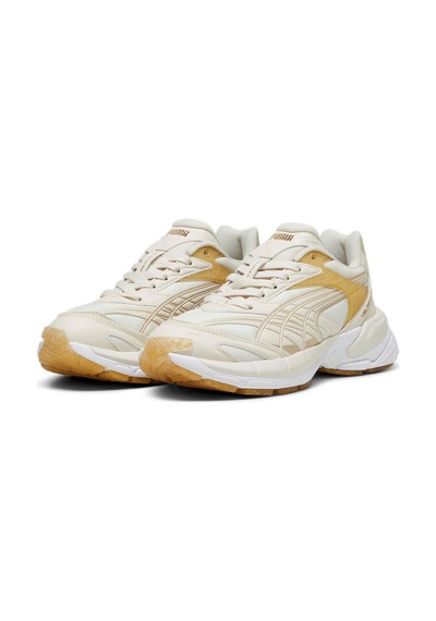 Puma Velophasis Jelly Glitter Kadın Spor Ayakkabı Beyaz - Altın