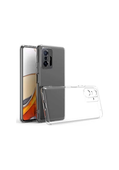 Xiaomi Mi 11T 5G Kılıf Lens Kamera Korumalı Lüx Şeffaf Kapak