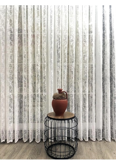 Evdepo Home Kullanıma Hazır Tül Perde (547245077)