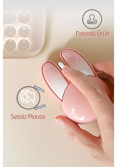 M6 Playrab Tavşan Kablosuz 2.4g Wireless Mouse 1200 Dpı