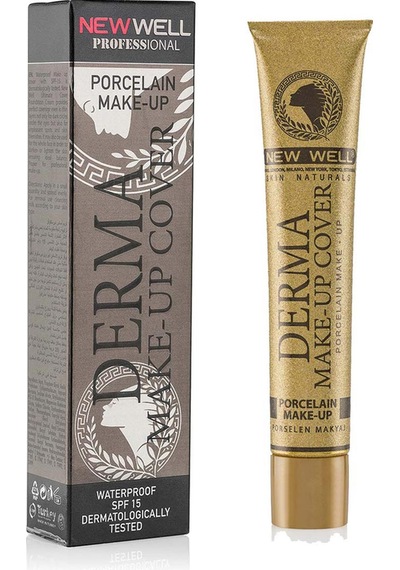 New Well Derma Makeup Cover Fondöten Platinium