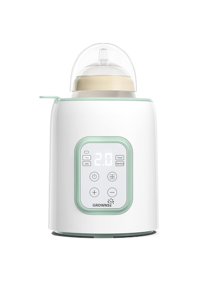 Grownsy 8 i 1 Arada Biberon Isıtıcı Ve Sterilizatör Hızlı Isıtma Besin Koruma Lcd Ekran