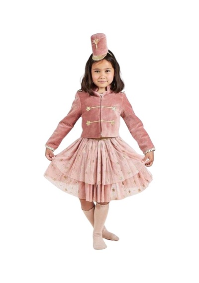 Meri Meri - Pink Soldier Costume - 3 - 4 Years - Pembe Asker Kostümü - 3-4 Yaş 0 - 99