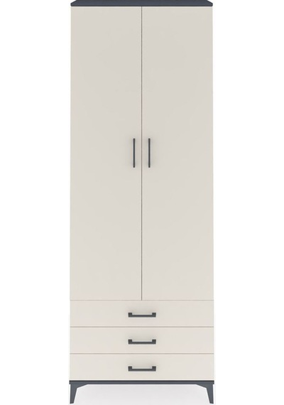 Arges Dolap 2 Raflı 3 Çekmeceli Tek Askılı 88x30x243 Antrasit-aytaşı Antrasit Arges Dolap 2 Raflı 3 Çekmeceli Tek Askılı 88x30x243 Antrasit-aytaşı Antrasit