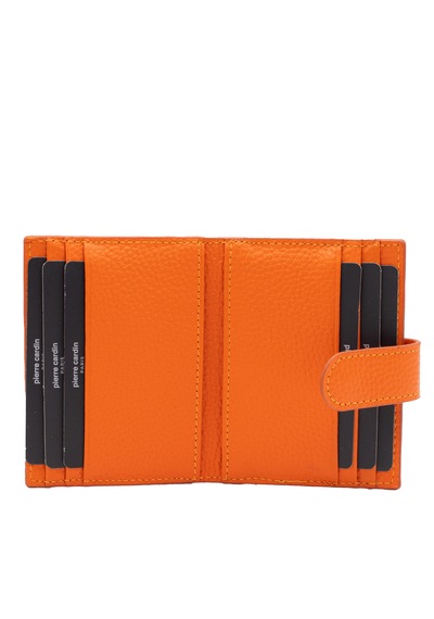 Pierre Cardin Orange Unisex Deri Kartlık 0107o5h Orange-floater