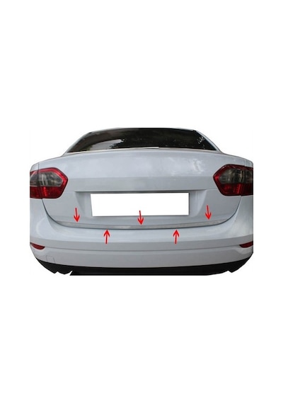 Renault Fluence 2010-2018 Krom Bagaj Alt Çıtası