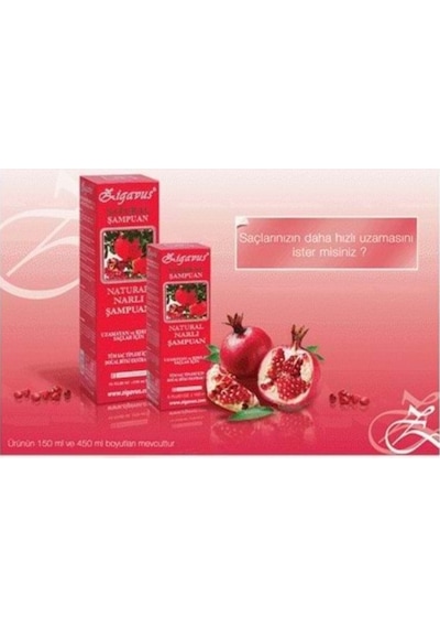 Zigavus Narlı Şampuan 450 ML