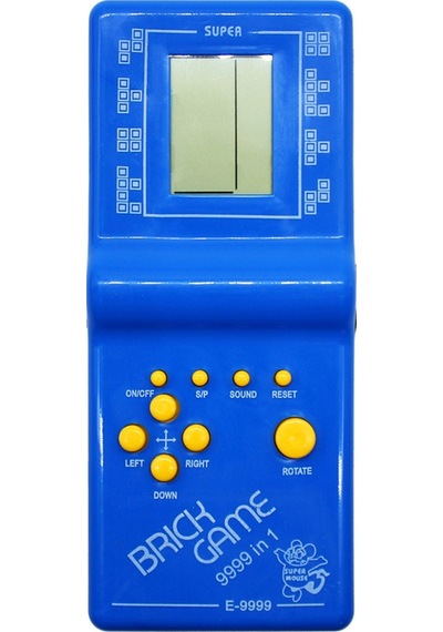 Pembe Karınca Nostaljik El Atarisi Mavi Tetris Gameboy