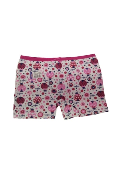 Sedef Yıldızı 12 Li Paket Sedef Yıldız Kız Çocuk Desenli Şort Boxer 1045 001